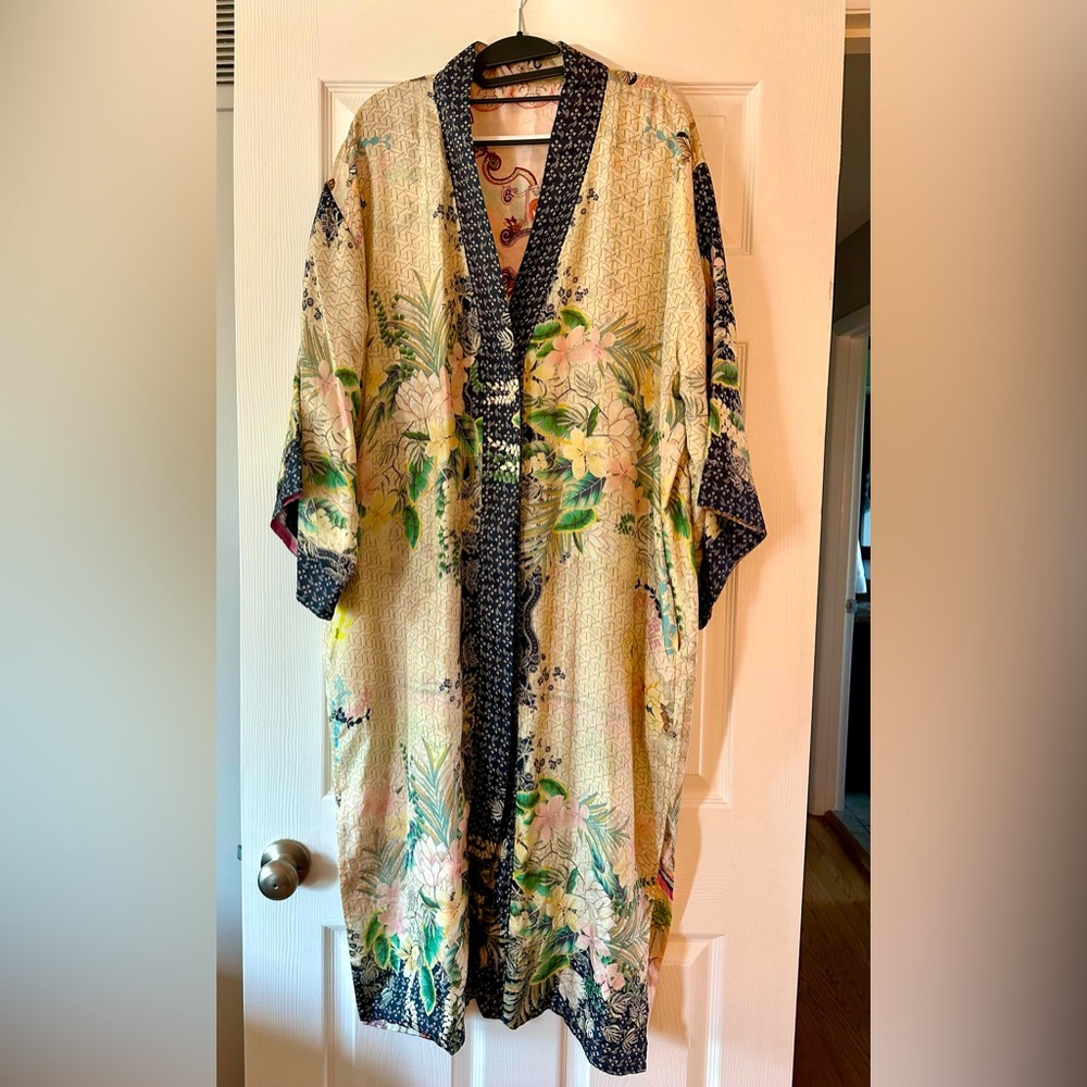 Johnny Was Millay Vlasta Reversible Kimono large (brand new with tags!)